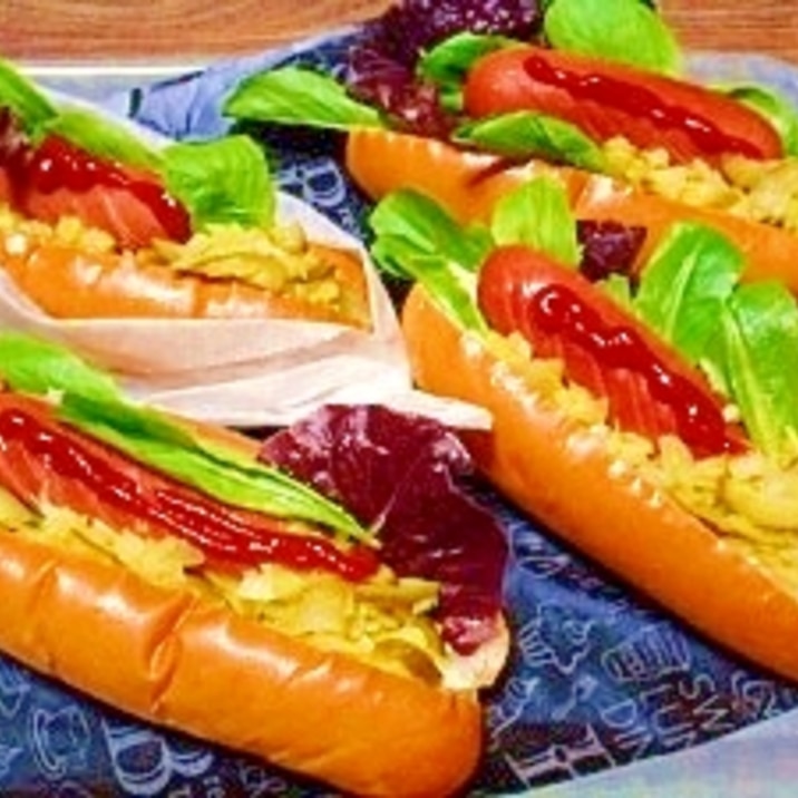 刻み玉葱 ホットドッグ レシピ 作り方 By ブルーボリジ 楽天レシピ